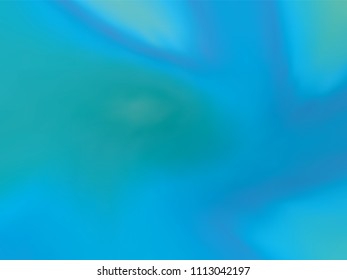 Blue gradient holographic background. Style 80s - 90s. Colorful texture in pastel,  neon color. For your creative design cover, screensavers, banners, book, printing, gift card, fashion, phone.