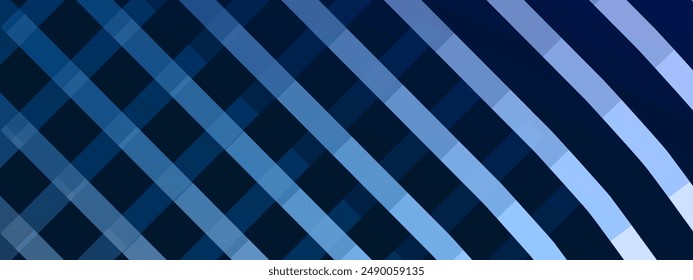 blue gradient line on dark background. blue gradient diagonal lines stripe, abstract line. Dark abstract futuristic background. Neon lines, glow. Neon stripe shapes, wallpaper decoration
