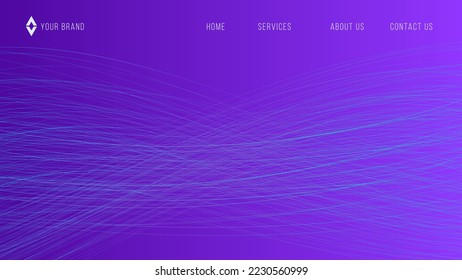 Blue Gradient Line Web Design Abstract Background Lemonade EPS 10 Vector For Website, Landing Page, Home Page, Web Page, Web Template