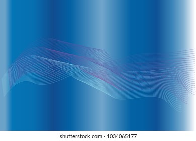 blue gradient lines design futuristic violet element light minimalism techno 