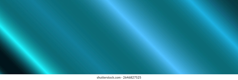 Gradiente azul metálico brilhante design banner decoração set, fundo de textura gradiente azul.