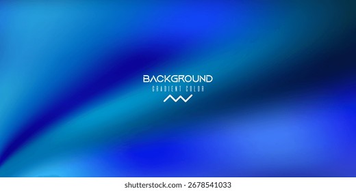 Decoración de Anuncio de diseño brillante metálico degradado azul, fondo de textura degradado azul. Diseño moderno y creativo de moda