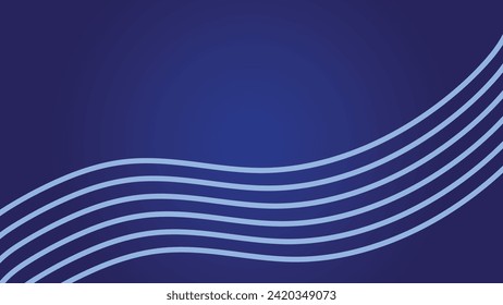 Blue gradient motion graphic vector image for backdrop and presentation