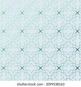 blue gradient ornament pattern background