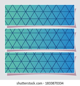 blue gradient and pattern backgrounds frames design Abstract texture art and wallpaper theme Vector illustration