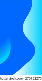Fondo de pantalla de teléfono degradado azul. Fondo de Formas borrosas de color azul Abstractas. Fondo de pantalla de Vertical moderno azul Abstractas 4K. Fondo de Vertical de degradado azul brillante. 