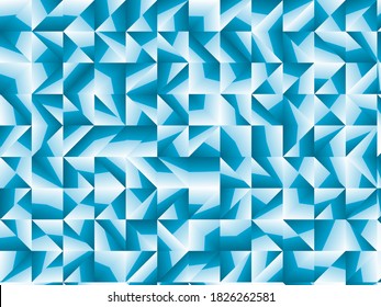 Blue gradient shapes. Background abstract pattern. Vector illustration.