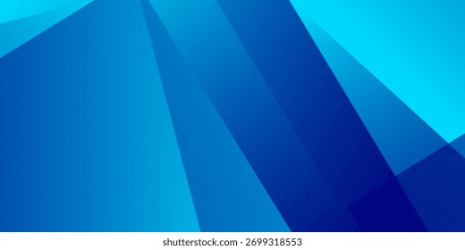 Fondo de Formas de gradiente azul Vector simple
