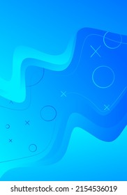 blue gradient sky blue abstract background. can be used as wallpaper, poster or something else