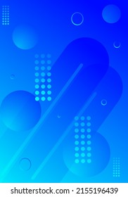 blue gradient sky blue abstract background. can be used as wallpaper, poster or something else