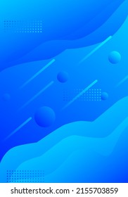 blue gradient sky blue abstract background. can be used as wallpaper, poster or something else