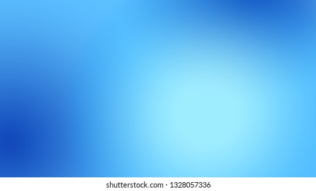 Blue gradient. Sky background. Vector illustration of bright color abstract gradient background. Gradient pattern. 