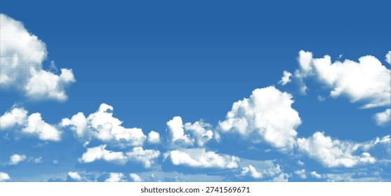 Cielo degradado azul con