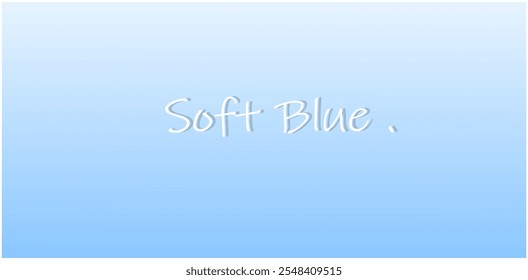 Gradiente azul en el fondo suave del color claro para el Web, Fondo de pantalla . Vector.