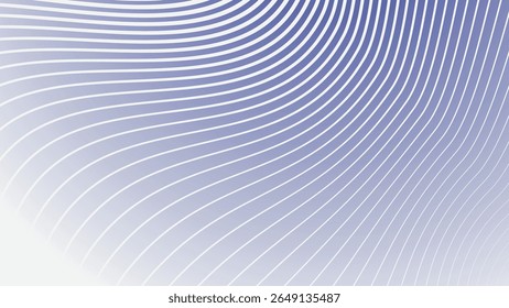 Gradiente azul com padrão de linha de listras para papel de parede de tecido de fundo abstrato moderno e design gráfico