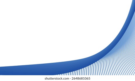 Gradiente azul con rayas línea de fondo sin patrón para el Web de tela moderna y diseño digital