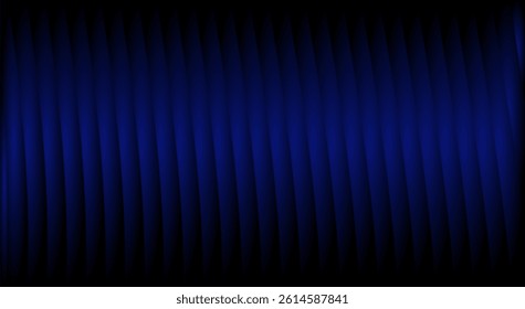 Blue gradient stripes, vector illustration