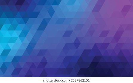 Blue gradient style low polygonal shape abstract origami background for your business use