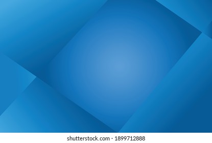 blue gradient triangle background vector.