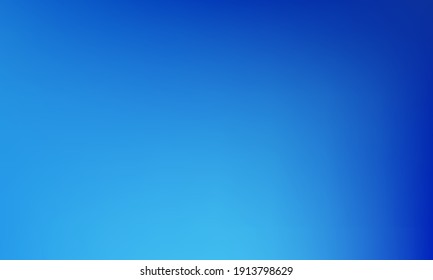 Fondo vectorial de gradiente azul con textura borrosa. Diseño gráfico digital suave. Sencillo fondo de degradado de color azul para las cubiertas de negocios. Fondo web o folleto, cielo, hielo, concepto subacuático