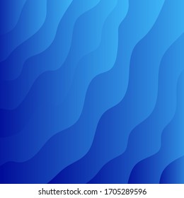 Blue gradient vector background. Abstract texture. Landing page. Modern design for website.