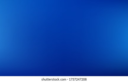 Blue gradient vector background with blurred texture. Smooth digital graphic design. Simple blue color gradient background for business covers. Web or brochure backdrop, sky, ice, underwater concept