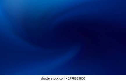 Blue gradient vector background with blurred texture. Soft digital graphic design. Deep blue color gradient background for business covers. Vivid blurry banner or poster backdrop.