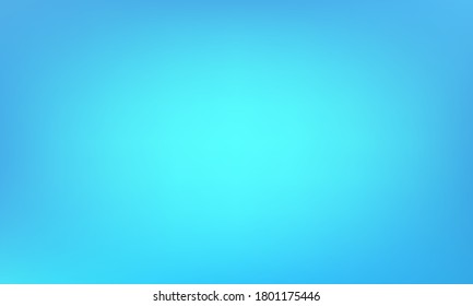 Blue gradient vector background with blurred texture. Soft digital graphic design. Abstract blue color gradient background for business covers. Vivid blurry banner or poster backdrop.