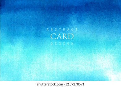 Blue gradient watercolor background. Bright beautiful colors.