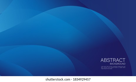 Blue gradient wave abstract background. vector cover design. graphic design. Minimal Texture. creative backgrounds template for flyer, banner, web page, book, card, advertisement 