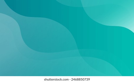 Blue gradient wavy background. background for posters, placards, brochures, banners, headers, covers