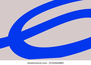 blue gradient wavy shape lines, abstract geometric modern background for poster, banner, presentation