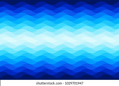 Blue gradients wave abstract vector background vector illustration