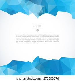 blue graphic background abstract elements geometric triangle blue vector template for mobile smart telephone leaflet flyer or net site blue graphic background abstract elements geometric triangle wate