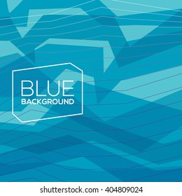Blue Graphic Background Vector Illustration