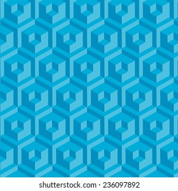 blue graphic pattern for abstract vector background.