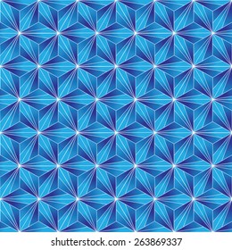 blue graphic pattern abstract vector background. Modern stylish texture.