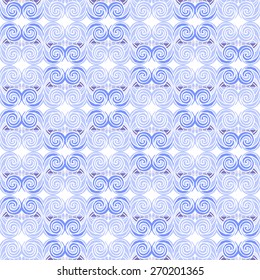 Blue graphical seamless pattern. Decorative background for cards, invitations, web design.