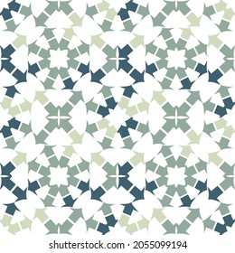Blue and gray arrows background on white.Trendy Geometric seamless pattern.Vector colorful arrows ornament.For web,fabrics,textile,wrapping paper, wallpaper,other designs.
