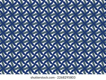 blue and gray curve grid line repeat pattern, replete image, design for fabric printing
