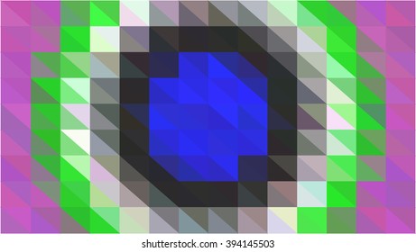 Blue gray green polygonal background (Grid style)