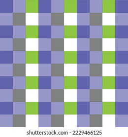 Blue Gray green    Tablecloth Monochrome Seamless Pattern Background