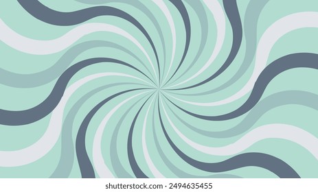 Blue and gray grey vector retro sunburst rays background