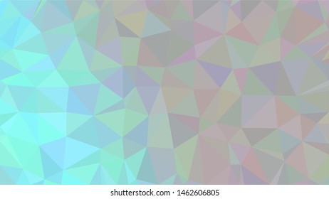 Blue and gray modern gradient triangle background texture made out of triangles of  different sizes in vector art, to be used as background/texture for sites/posters (Low Poly texture)