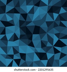 blue gray mosaic triangles chaos