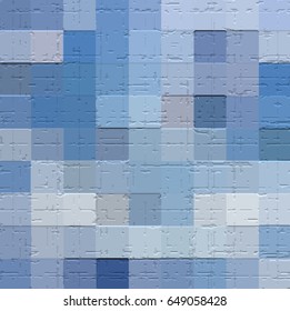 Blue Gray Textured Tile Pattern Vector Stock Vector (Royalty Free ...