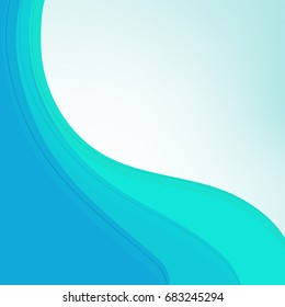 Blue and green abstract background.