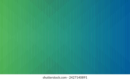 Blue and green abstract background with glowing geometric lines.