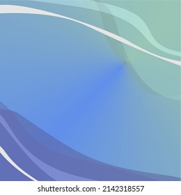 blue green abstract background illustration. can be used for covers, posters, wallpapers and backgrounds for your Instagram or website 