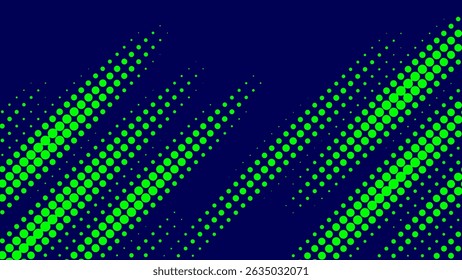 Blauw en groen abstracte kleur halftone achtergrond, eenvoudige moderne gestippelde textuur banner met kopieerruimte